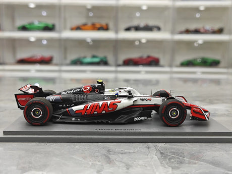 1:43 Haas 2025 VF-25 #87 Canadian GP Oliver Bearman F1 Resin-Modell von Spark – Ansicht 9