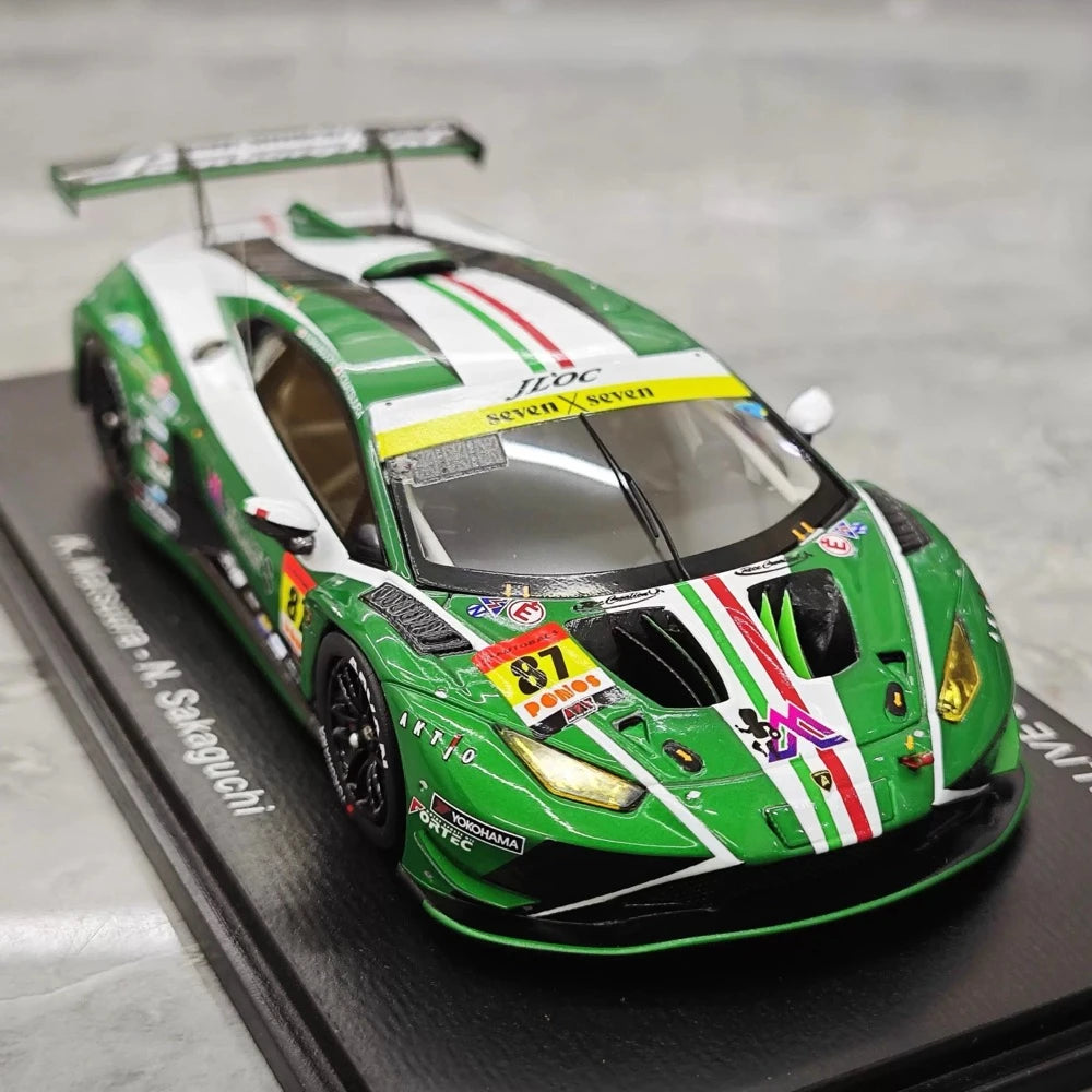 [Spark] 1:43 Lamborghini 2025 Huracan GT3 #87 Super GT Model Car Resin / Closed Body