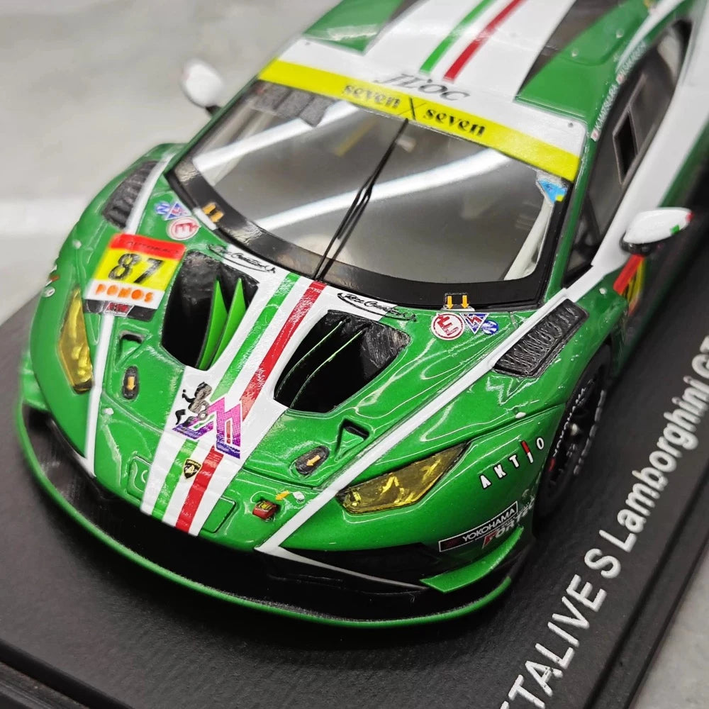 [Spark] 1:43 Lamborghini 2025 Huracan GT3 #87 Super GT Model Car Resin / Closed Body