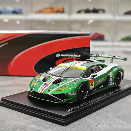 [Spark] 1:43 Lamborghini 2025 Huracan GT3 #87 Super GT Model Car Resin / Closed Body