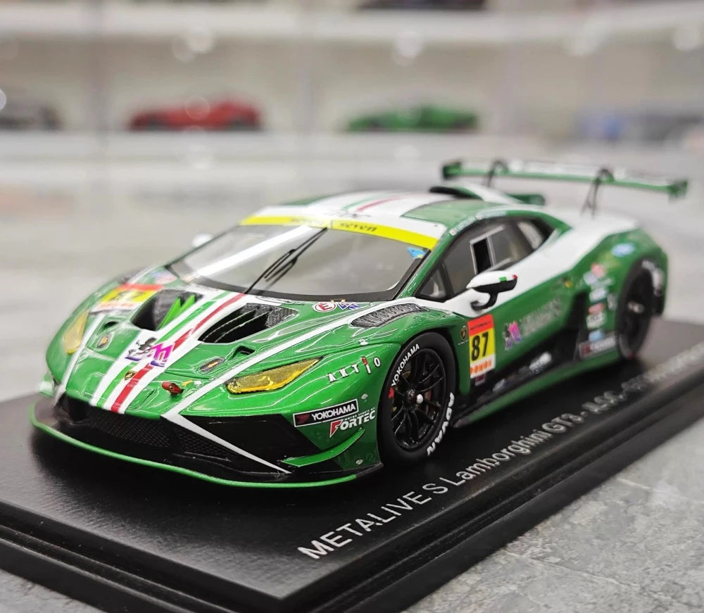 [Spark] 1:43 Lamborghini 2025 Huracan GT3 #87 Super GT Model Car Resin / Closed Body
