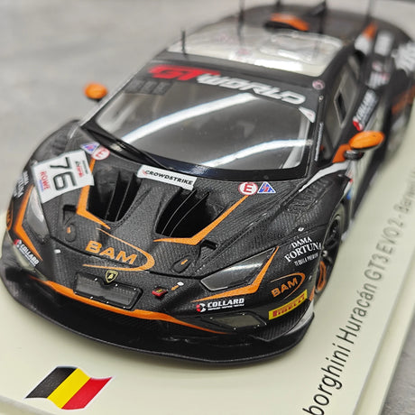 Lamborghini 2025 Huracan GT3 EVO 2 Barwell Motorsport #76 1:43 Harz-Sammlermodell von Spark – Ansicht 11