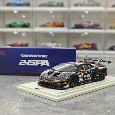 Lamborghini 2025 Huracan GT3 EVO 2 Barwell Motorsport #76 1:43 Sammlermodell aus Harz von Spark – siehe 14