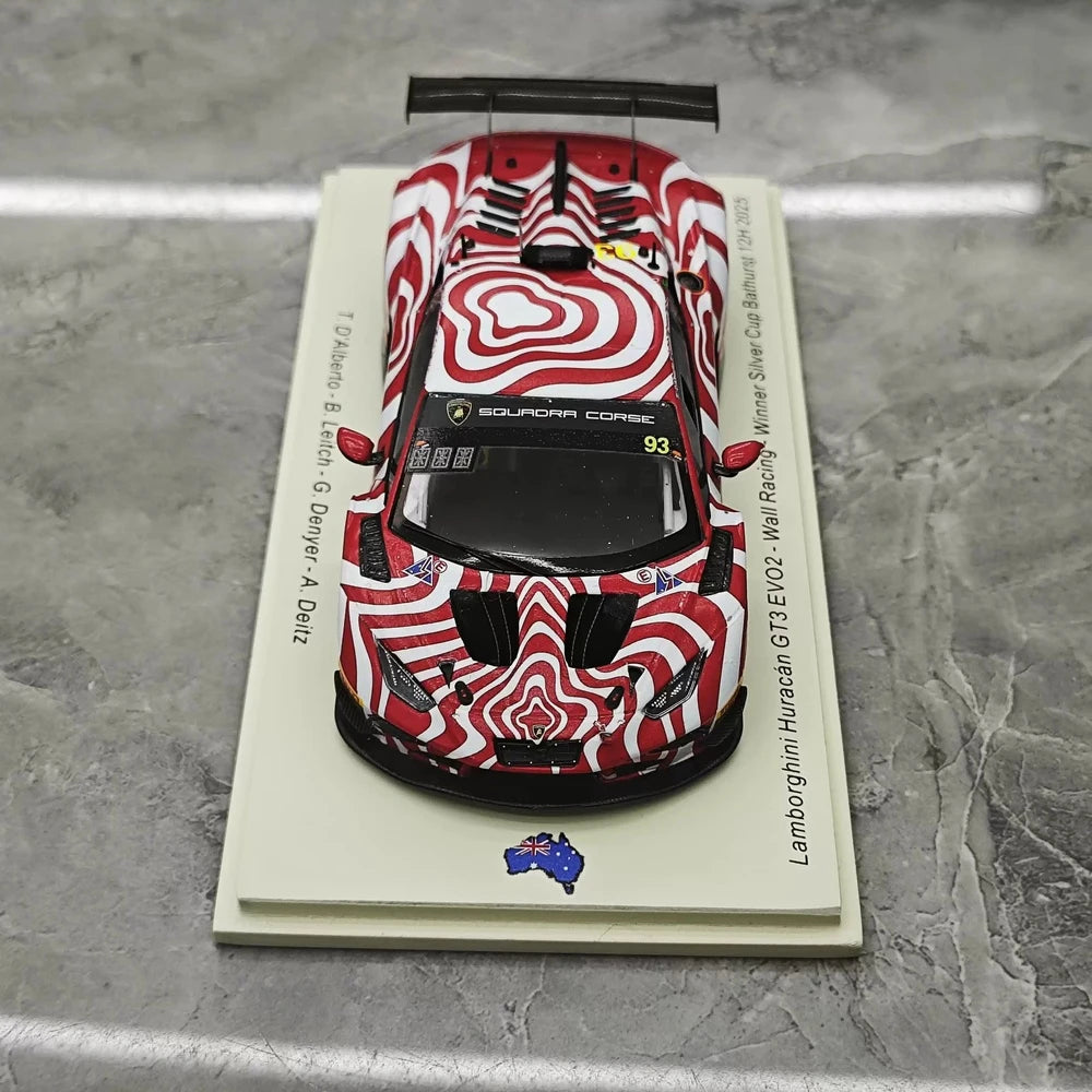 [Spark] 1:43 Lamborghini 2025 Huracan GT3 Evo 2 Bathurst Model Car Resin