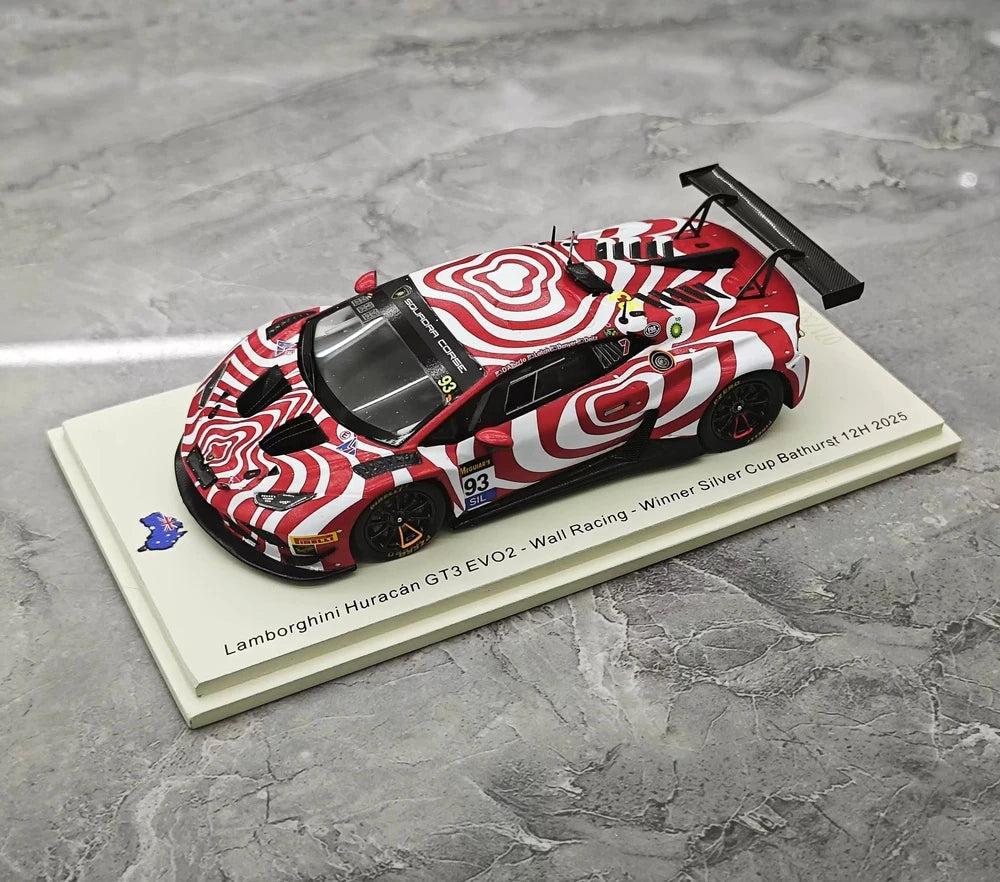 [Spark] 1:43 Lamborghini 2025 Huracan GT3 Evo 2 Bathurst Model Car Resin