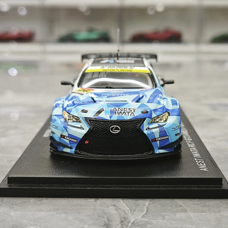 1:43 Lexus 2025 RC F GT3 ANEST IWATA Racing #26 GT300 Super GT model car by Spark - view 1