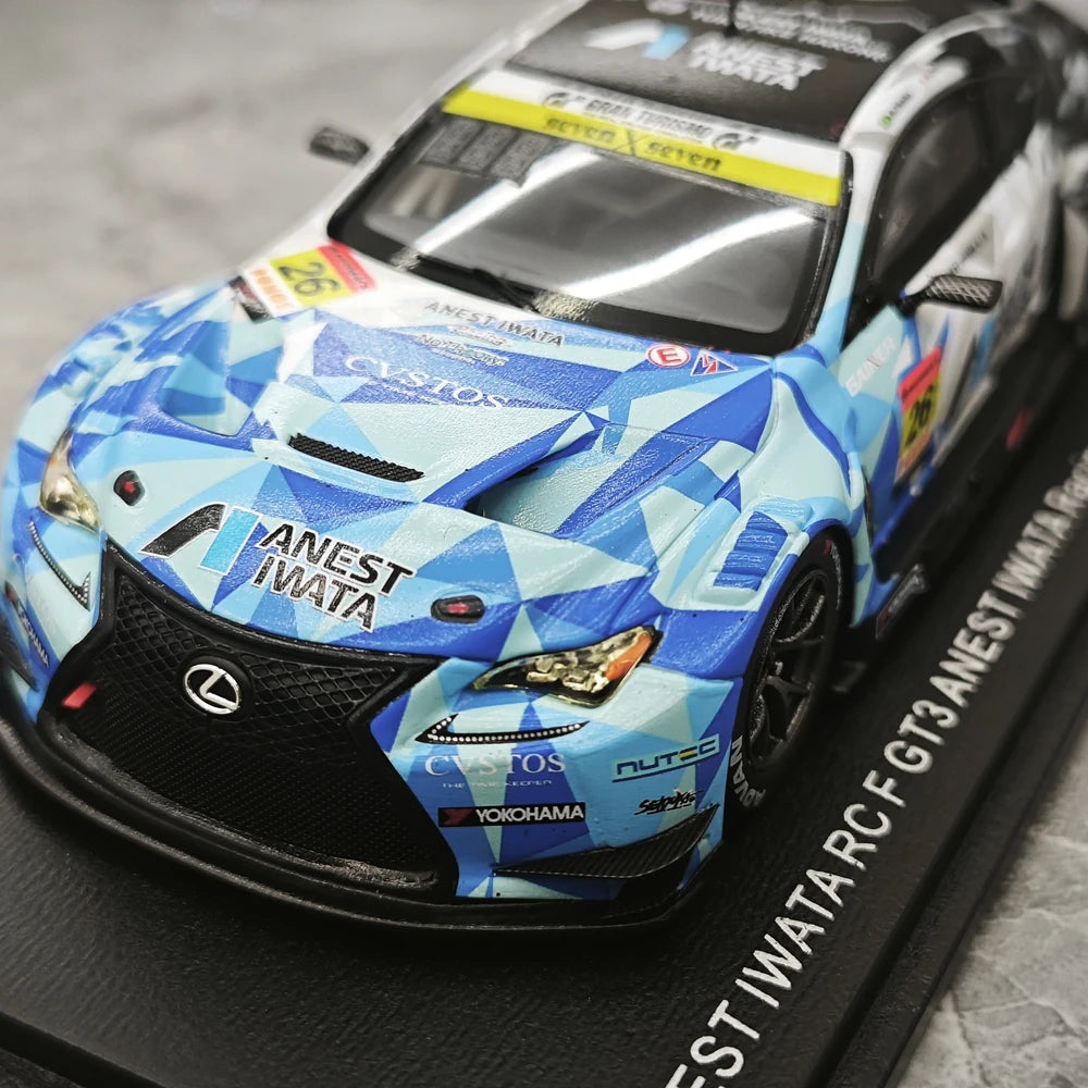 1:43 Lexus 2025 RC F GT3 ANEST IWATA Racing #26 GT300 Super GT model car by Spark - view 11