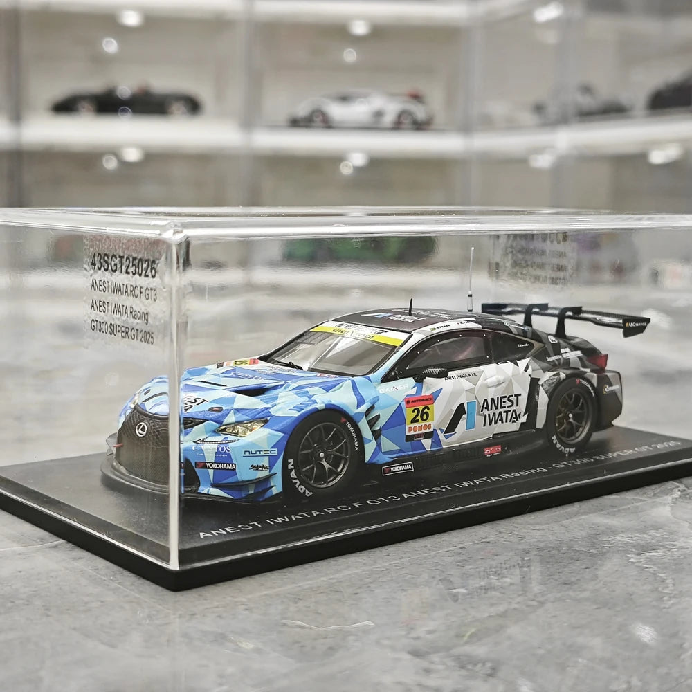 1:43 Lexus 2025 RC F GT3 ANEST IWATA Racing #26 GT300 Super GT model car by Spark - view 12