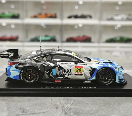 1:43 Lexus 2025 RC F GT3 ANEST IWATA Racing #26 GT300 Super GT model car by Spark - view 9