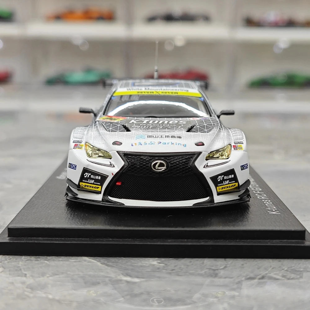 1:43 Lexus 2025 RC F GT3 K-tunes Racing #96 GT300 Super GT model car by Spark - view 1