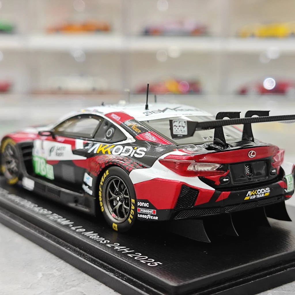 Lexus 2025 RC F LMGT3 #78 1:43 modèle de collection en résine 24h Le Mans par Spark - vue 6