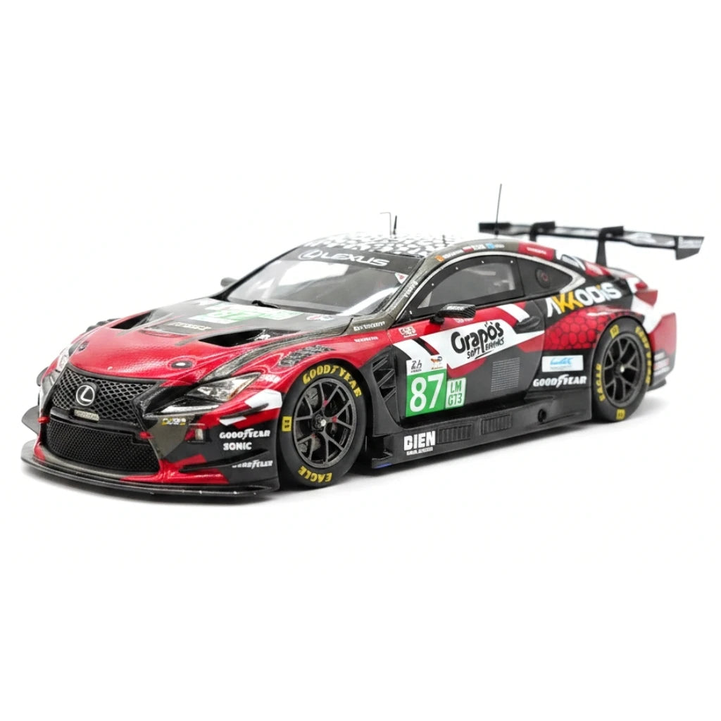 Lexus 2025 RC F LMGT3 #87 1:43 modèle de collection en résine 24h Le Mans par Spark - vue 15