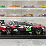 Lexus 2025 RC F LMGT3 #87 1:43 modèle de collection en résine 24h Le Mans par Spark - vue 9