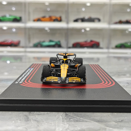 1:43 McLaren 2024 MCL38 #81 Azerbaijan GP model car by Spark - view 1