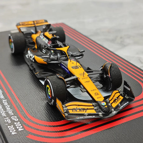 1:43 McLaren 2024 MCL38 #81 Azerbaijan GP model car by Spark - view 10
