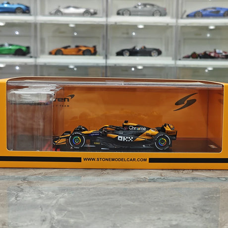 1:43 McLaren 2024 MCL38 #81 Azerbaijan GP model car by Spark - view 15