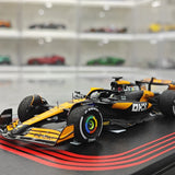 1:43 McLaren 2024 MCL38 #81 Azerbaijan GP model car by Spark - view 3