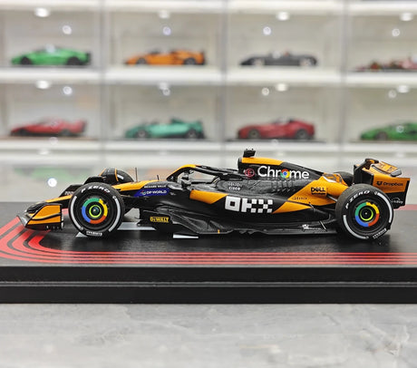 1:43 McLaren 2024 MCL38 #81 Azerbaijan GP model car by Spark - view 5