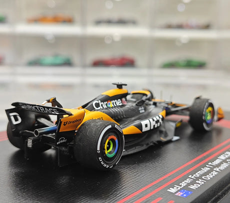 1:43 McLaren 2024 MCL38 #81 Azerbaijan GP model car by Spark - view 8