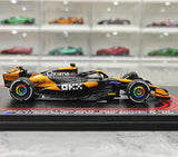 1:43 McLaren 2024 MCL38 #81 Azerbaijan GP model car by Spark - view 9