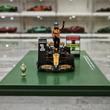 1:43 McLaren 2024 MCL38 #81 Hungarian GP Oscar Piastri F1 model car by Spark - view 1