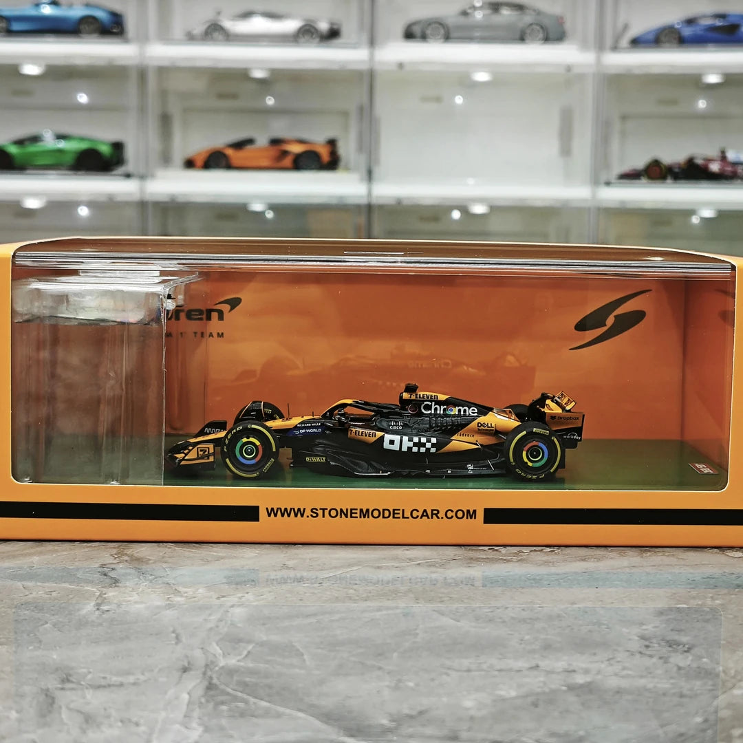 1:43 McLaren 2024 MCL38 #81 Hungarian GP Oscar Piastri F1 model car by Spark - view 15