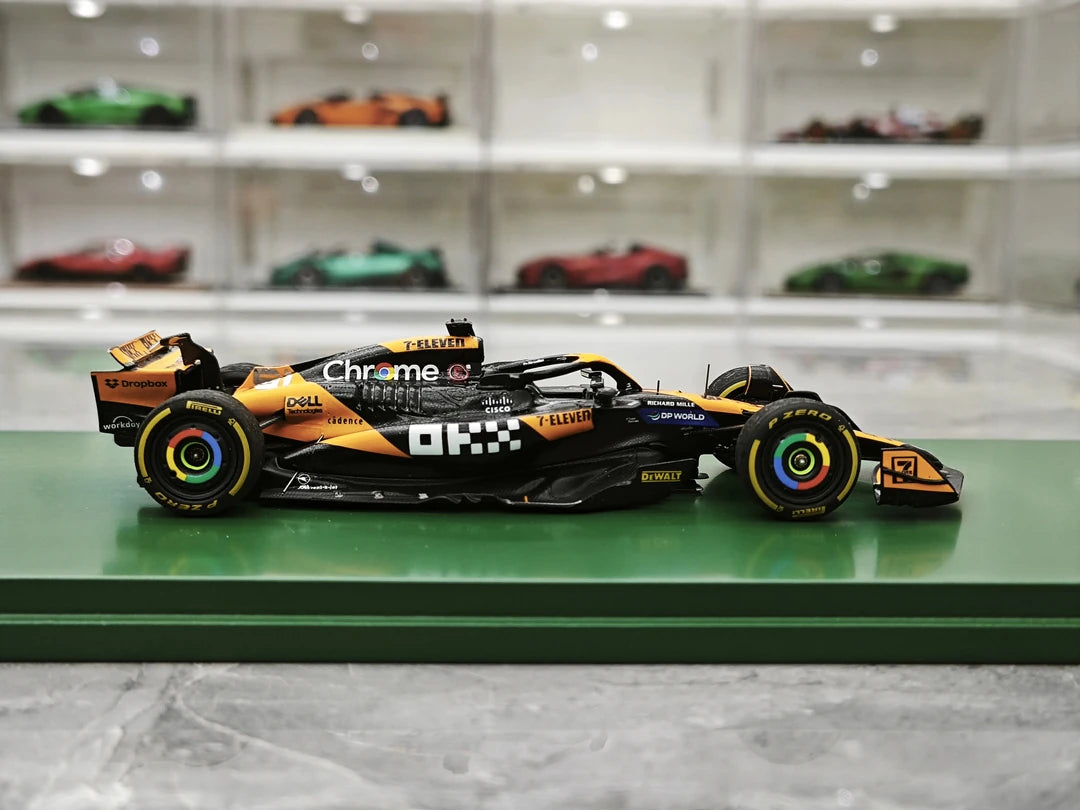 1:43 McLaren 2024 MCL38 #81 Hungarian GP Oscar Piastri F1 model car by Spark - view 9
