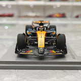 1:43 McLaren 2025 MCL39 #81 أبوظبي GP أوسكار بياستري F1 نموذج سيارة من الراتنج من Spark - عرض 1