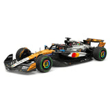 1:43 McLaren 2025 MCL39 #81 British GP Oscar Piastri F1 resinmodell av Spark - vy 17