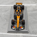 1:43 McLaren 2025 MCL39 #81 GP español Oscar Piastri F1 modelo de coche de resina de Spark - ver 2