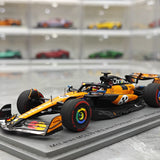1:43 McLaren 2025 MCL39 #81 coche español GP Oscar Piastri F1 modelo de resina de Spark - ver 3