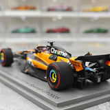 1:43 McLaren 2025 MCL39 Modelo de coche de resina GP español #81 Oscar Piastri F1 de Spark - ver 6