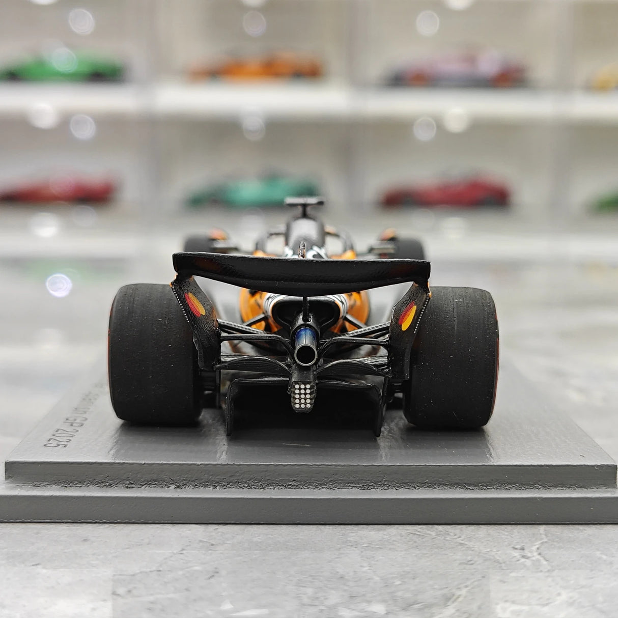 1:43 McLaren 2025 MCL39 modelo de resina GP español #81 Oscar Piastri F1 de Spark - ver 7
