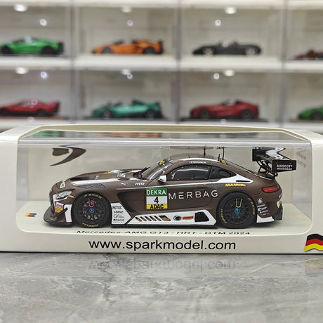 1:43 Mercedes-AMG 2024 AMG GT3 #4 DTM model car by Spark - view 13