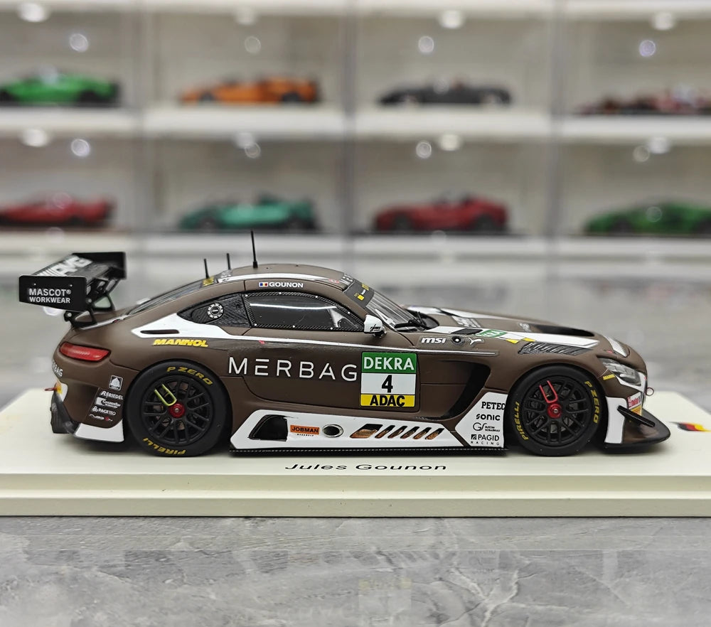 1:43 Mercedes-AMG 2024 AMG GT3 #4 DTM model car by Spark - view 9