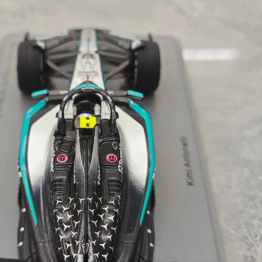 1:43 Mercedes-AMG 2025 F1 W16 #12 Canadian GP Andrea Kimi Antonelli F1 model car by Spark - view 12