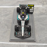 1:43 Mercedes-AMG 2025 F1 W16 #12 Canadian GP Andrea Kimi Antonelli F1 model car by Spark - view 2