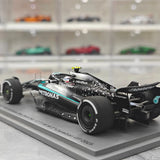 1:43 Mercedes-AMG 2025 F1 W16 #12 Canadian GP Andrea Kimi Antonelli F1 model car by Spark - view 6