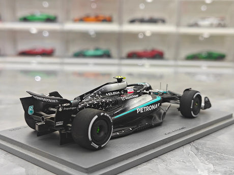 1:43 Mercedes-AMG 2025 F1 W16 #12 Canadian GP Andrea Kimi Antonelli F1 model car by Spark - view 8