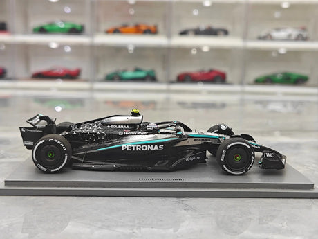 1:43 Mercedes-AMG 2025 F1 W16 #12 Canadian GP Andrea Kimi Antonelli F1 model car by Spark - view 9