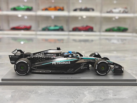 1:43 Mercedes-AMG 2025 F1 W16 #63 Canadian GP George Russell F1 model car by Spark - view 9