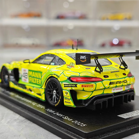 1:43 Mercedes-AMG 2025 GT3 EVO #48 24h Spa-malliauto Spark - näkymä 6