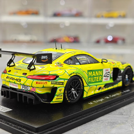 1:43 Mercedes-AMG 2025 GT3 EVO #48 24h Spa-malliauto, Spark - näkymä 8