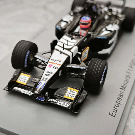 1:43 Minardi 2001 PS01 #21 australiano GP Fernando Alonso F1 modelo de resina por Spark - vista 11