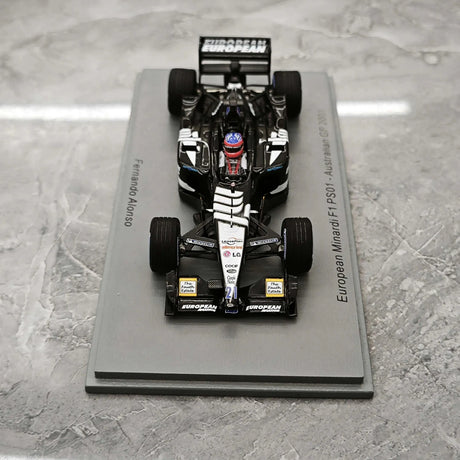 1:43 Minardi 2001 PS01 #21 australiano GP Fernando Alonso F1 modelo de resina da Spark - ver 2