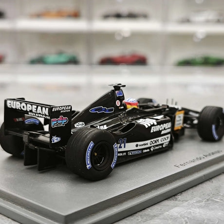 1:43 Minardi 2001 PS01 #21 australiano GP Fernando Alonso F1 modelo de resina por Spark - vista 8