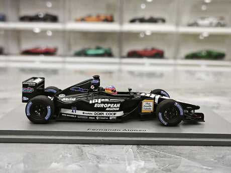 1:43 Minardi 2001 PS01 #21 australiano GP Fernando Alonso F1 modelo de resina da Spark - vista 9