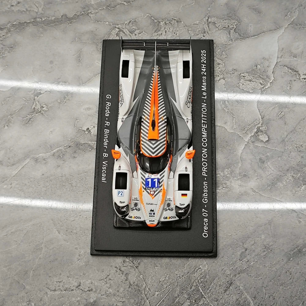 1:43 Oreca 2025 07-Gibson #11 Le Mans model car by Spark - view 2