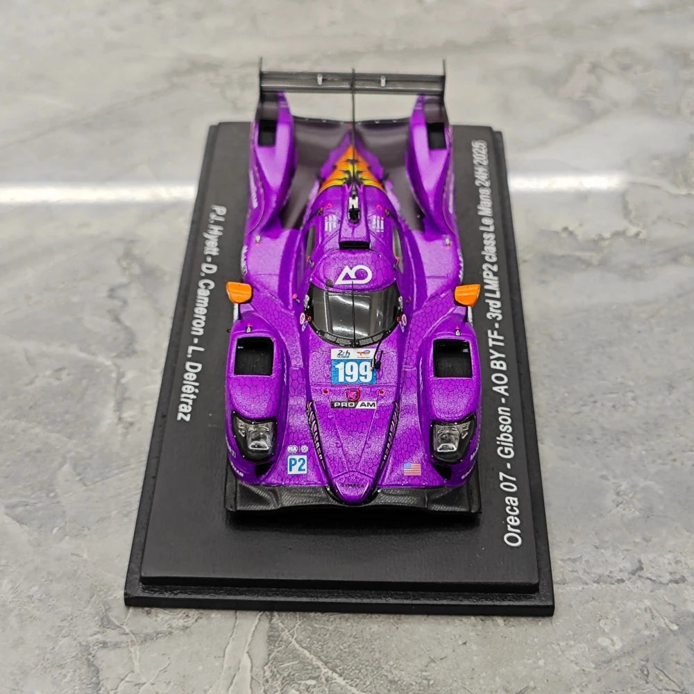 1:43 Oreca 2025 07-Gibson #199 Le Mans model car by Spark - view 2