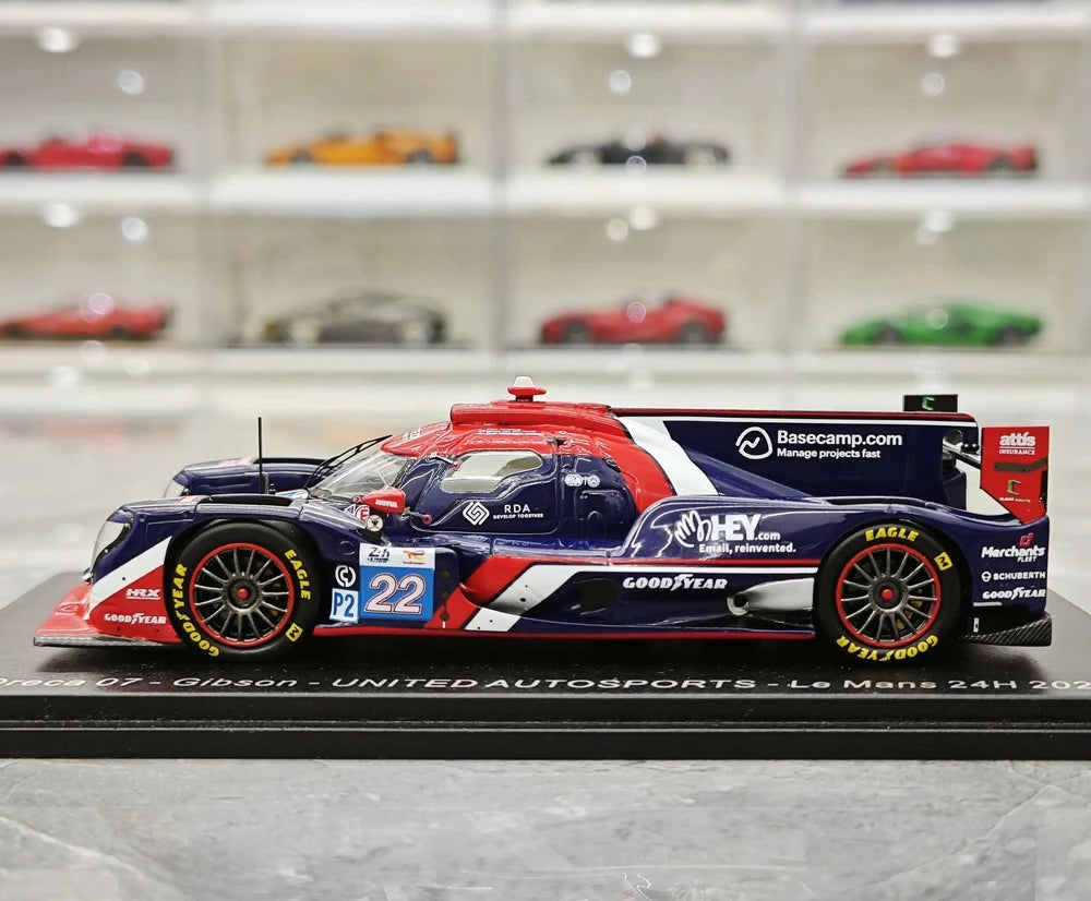 1:43 Oreca 2025 07-Gibson #22 Le Mans model car by Spark - view 5
